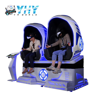 Взаимодействующий полный имитатор двойного места 9DVR аркады имитатора движения VR