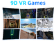 Имитатор виртуальной реальности 1080 игроков тематических парков 10KW 3 Rotataion VR степени