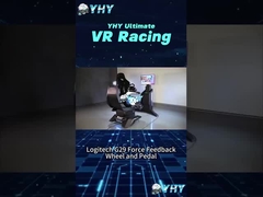 YHY-01.129 VR Автомобильный Симулятор Вождения с 3DOF и 3 HD Экранами