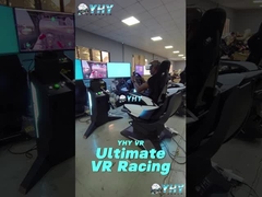 YHY -01.129 - 3 DOF 3 Screen VR Racing Car Simulator