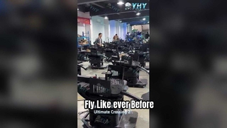 YHY-01.131 Массовое производство YHY Ultimate Crossing 2 на заводе.