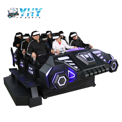 Кино опыта 9D VR парка атракционов реалистическое для 9 игроков