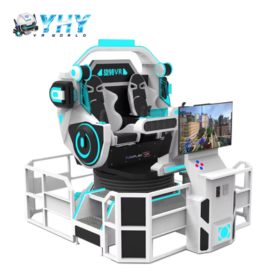 YHY MINI VR UFO 360 градусов вращение игровой автомат двойные места кинотеатр с вращающейся функцией