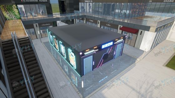 Командная игра: VR-арена для 8 игроков. Свободное перемещение. VR-квест в формате вечеринки.