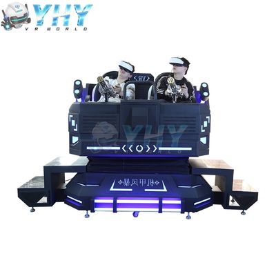 Virtual Reality Cinema 2 Person Seat 9D VR Cinema Flighting Simulator 200 Games Warrior Game