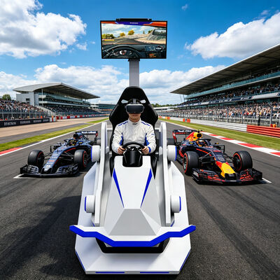 VR Indoor Racing Car Simulator Arcade Виртуальная реальность Мотоциклетные гоночные игры