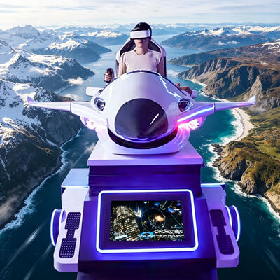 Новый дизайн VR самолетный симулятор захватывающая летающая игра виртуальный симулятор полета 9D VR игровой автомат для развлечений в помещении