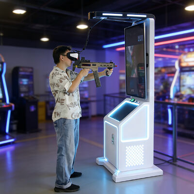 Низкая стоимость высокая доходность Бизнес-команда битва VR пистолет битва симулятор аркадная игра машина