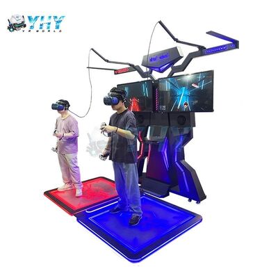 VR Shoot Shooter Gun Simulator 9d Виртуальная реальность Арена 2 игроков Фруктовый ниндзя Музыка Танец Революция Игровая машина