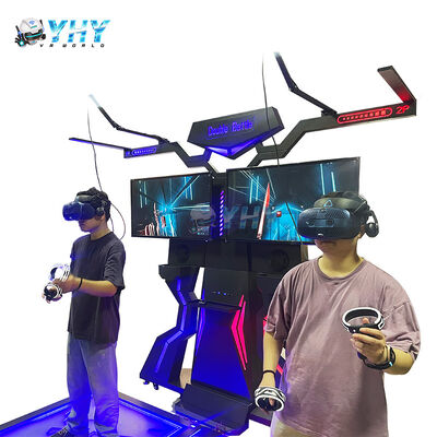 Аркадная виртуальная реальность танцевальный музыкальный симулятор VR ходьба платформа 2 игроков VR боевой симулятор