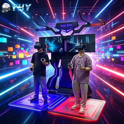 VR-симулятор Виртуальная реальность Экстремальная машина Два игрока Прогулка Интерактивный торговый центр В помещении На открытом воздухе