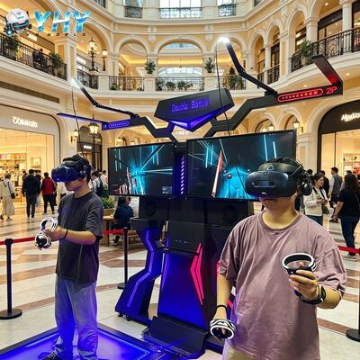 VR Two Versus Motion-sensing игровая консоль многопользовательская онлайн Большая стрельба Гром Темное поле битвы Музей опыта оборудование