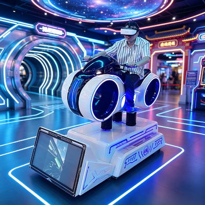 9D VR Динамический симулятор гонок на мотоциклах, аркадная игровая машина для виртуальной реальности для развлекательных заведений