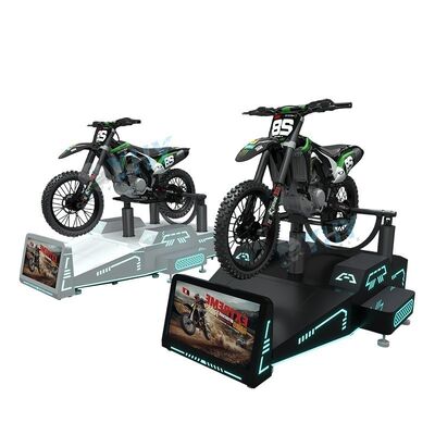 Коммерческий 4кВт Vr Mountain Off-road Мотогонный Симулятор с полной динамической платформой