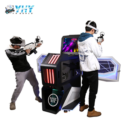 Мини имитатор игр стрельбы сражения размера VR для 2 игроков