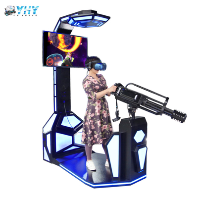 Занятность Gatlin экран 42 дюймов стоя имитатор игры стрельбы пулемета VR