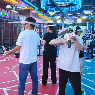 YHY запустил новый 4-пользовательский VR-симулятор стрельбы с 360-мильными бесплатными роумингами и многопользовательскими играми