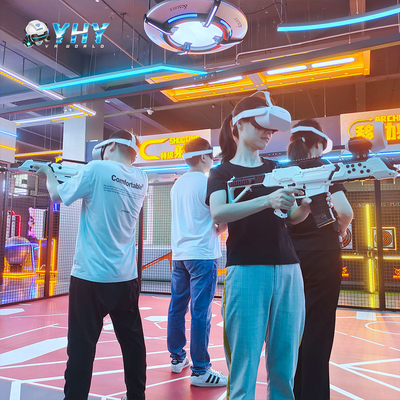 YHY запустил новый 4-пользовательский VR-симулятор стрельбы с 360-мильными бесплатными роумингами и многопользовательскими играми