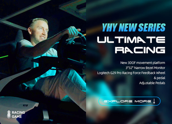 YHY Ultimate Racing - полностью алюминиевый соединение VR-симулятор гонок для захватывающего опыта