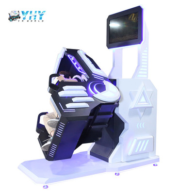 9D VR игровой симулятор виртуальной реальности Ролик-костер вращающее оборудование для 1 игрока