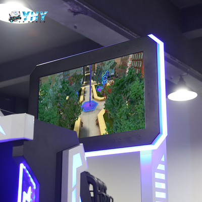 9D виртуальная реальность VR стул парк развлечений стрельба всадник 360 градусов симулятор движения