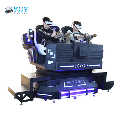 Виртуальная реальность Игровой автомат VR Стрельба 9D Кино Механический воин 2 Места Аркадное оборудование для парка развлечений