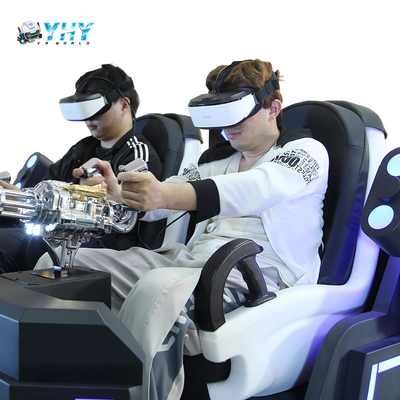Виртуальная реальность Игровой автомат VR Стрельба 9D Кино Механический воин 2 Места Аркадное оборудование для парка развлечений