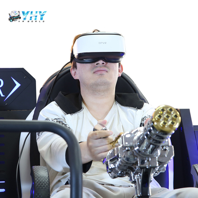 Виртуальная реальность Игровой автомат VR Стрельба 9D Кино Механический воин 2 Места Аркадное оборудование для парка развлечений