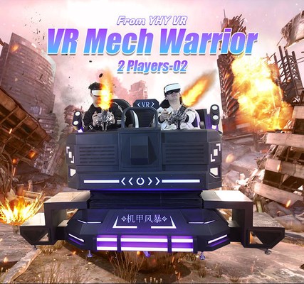 YHY VR Factory VR Shooting Machine Виртуальная реальность Аркадное оборудование для 2 человек Популярное кино 9D Mech Warrior в торговом центре