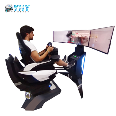 9D VR Крытый Парк Развлечений F1 Симулятор Гонок на Автомобиле с 3 Экранами