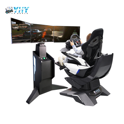 9D VR гоночный симулятор, 3-осевой, 3-экранный, игровой автомат для гоночных автомобилей