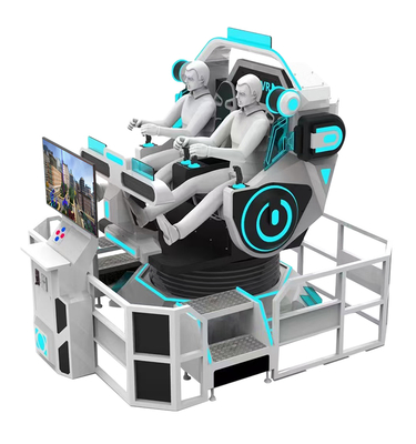 YHY MINI VR UFO 360 градусов вращение игровой автомат двойные места кинотеатр с вращающейся функцией