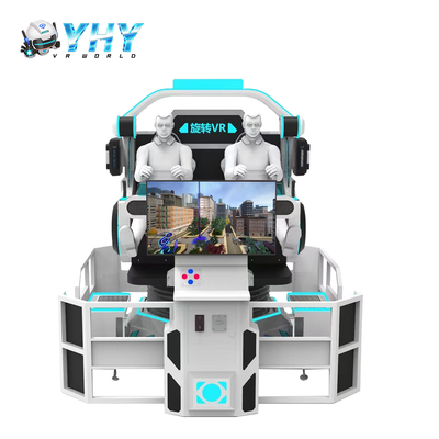 YHY MINI VR UFO 360 градусов вращение игровой автомат двойные места кинотеатр с вращающейся функцией
