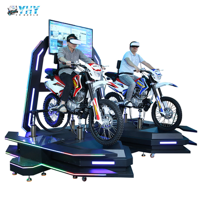 Most Popular Interactive Virtual Reality Vr Game Simulator 2 Seats Motorcycle Racing Machine