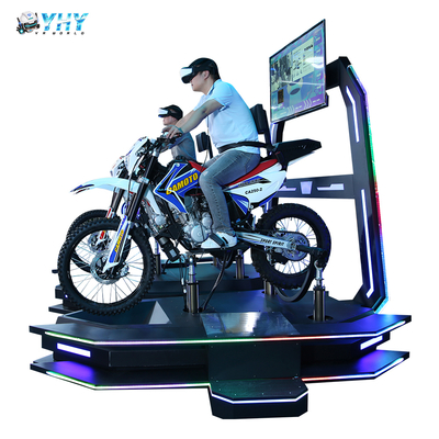 Most Popular Interactive Virtual Reality Vr Game Simulator 2 Seats Motorcycle Racing Machine