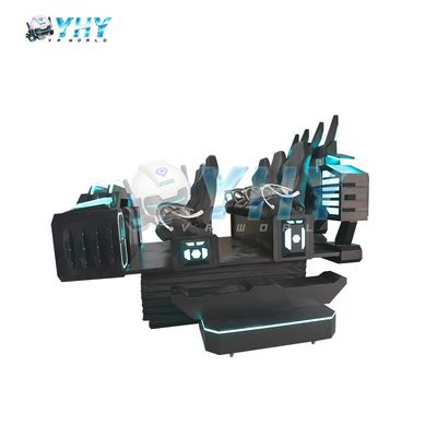 Игровой аппарат 9D виртуальной реальности 6 мест Симулятор VR Кинотехника для торгового центра Семейное развлечение