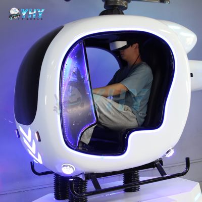 VR Helicopter Ride одиночный игрок Симулятор самолета 9d VR Опыт игровой машины для торгового центра