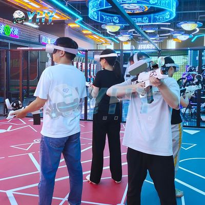 Виртуальная реальность Свободное перемещение Стрельба 4-6 игроков Многопользовательская интерактивная игра с перемещением