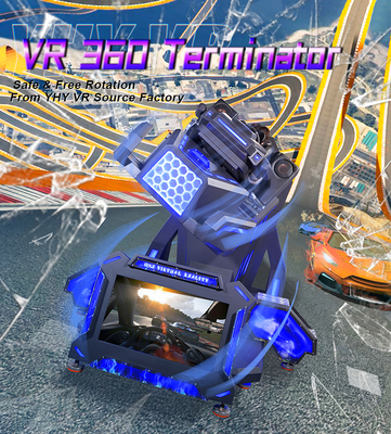 VR 360 Роликовый побережье VR Симулятор полета Гонки на одном стуле Стрельба Игровой автомат Виртуальная реальность Оборудование тематического парка