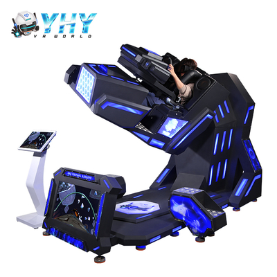 VR 360 Роликовый побережье VR Симулятор полета Гонки на одном стуле Стрельба Игровой автомат Виртуальная реальность Оборудование тематического парка