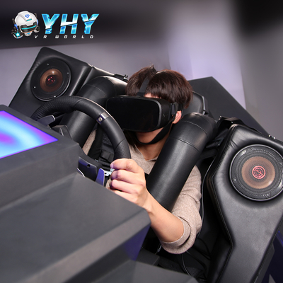 9D VR симулятор виртуальной реальности многопользовательской гоночной игры, вращающейся на 360 градусов, американские горки