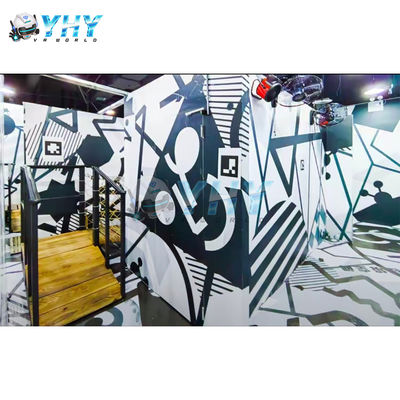 YHY New Design Indoor VR Game Zone: Customized Multiplayer XR Free Roam with Interactive Gun Shooting Arena