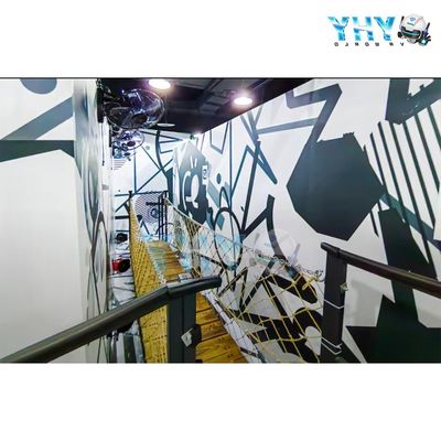 Immersive Walking VR 8 Players Entertainment Free Roam Arena Indoor Virtual Reality Family Free Roam