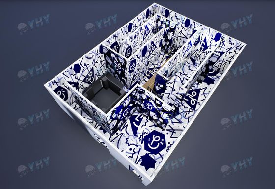 Escape Free Roam 9D Multiplayer Virtual Reality VR Shooting Arena Indoor 9D VR Set для торгового центра