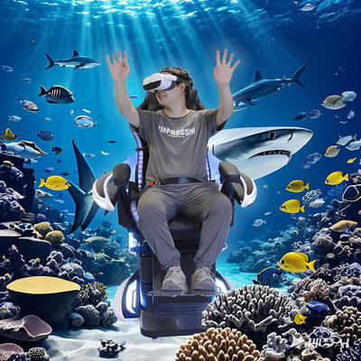 9D виртуальная реальность полетный опыт симулятор с 360-градусным одноместным креслом