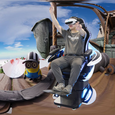 Easy Operation VR Game Machine 360 Degree Rotation Chair 9D VR Equipment Gaming Machine