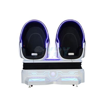 9d Egg Vr Cinema 2 места Виртуальная реальность Платформа Шоппинговый центр Симулятор 360 Vr Egg Chair