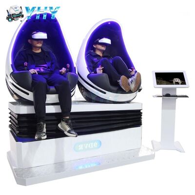 Аттракцион виртуальной реальности 9D Rides, игровая машина VR Egg Chair для двух игроков, симулятор кинотеатра, парк развлечений