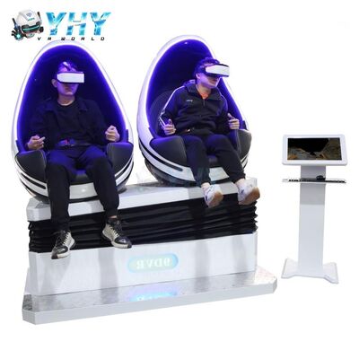 9D Egg VR Chair Двойные места 2 игрока Кино Виртуальная реальность Симулятор Игровой автомат