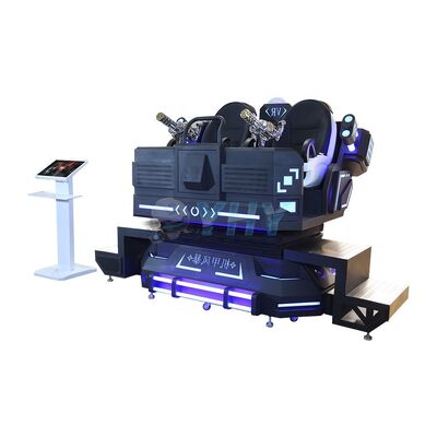 Новый симулятор виртуальной реальности 9D Mecha Warrior на 2 места, кинотеатр уникальной формы, игровая VR-машина